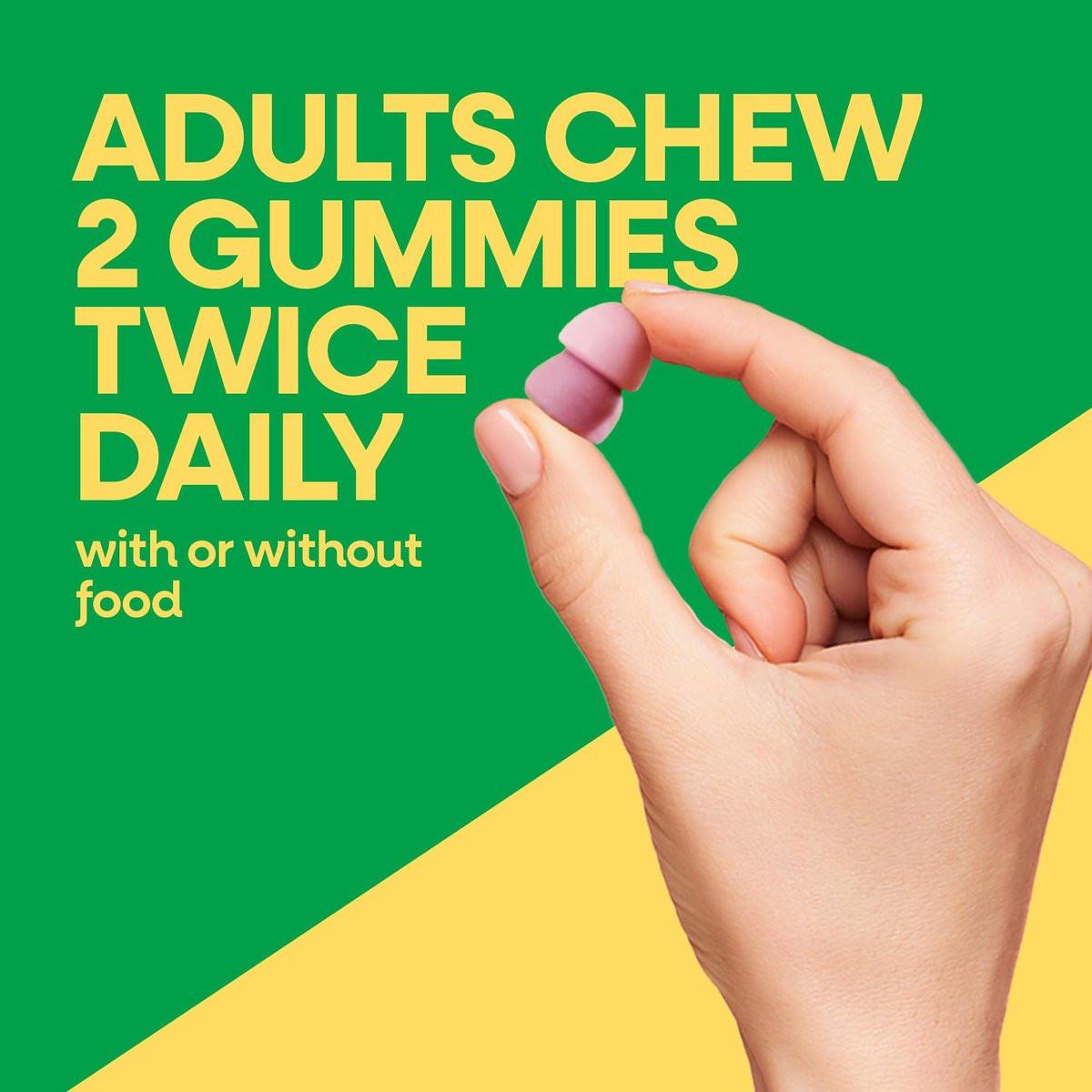 Nature's Way Alive! Kalzium Gummibärchen mit Vitamin D3 – 60 Stück, Erdbeer- und Himbeer-Zitronen-Geschmack