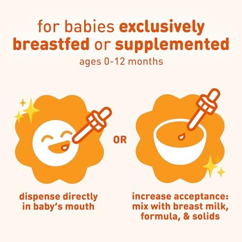 Enfamil Tri-Vi-Sol Säuglings-Multivitamin-Tropfen, unterstützt Wachstum und Immunsystem für Babys, 50 ml Flasche