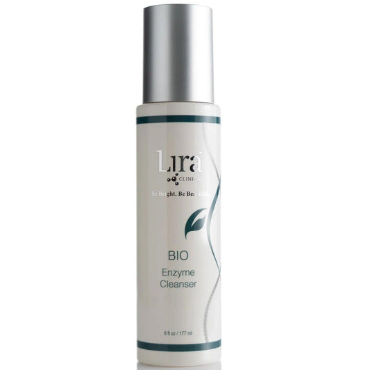 Lira Clinical BIO Enzyme Cleanser – Sanfter Enzym-Gesichtsreiniger mit Papaya für empfindliche Haut – Hydrophiles, peelendes Gel – 177 ml