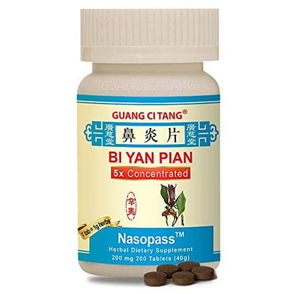 Bi Yan Pian - NasoPass - K152/AH101P, 200 Tabletten - ActiveHerb