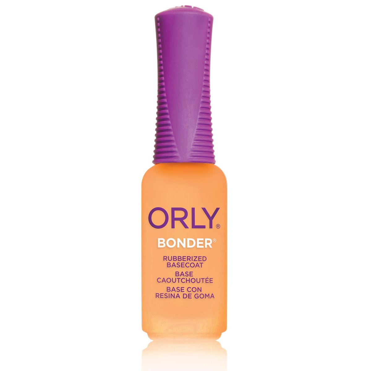 Orly Bonder Rubberized Nail Base Coat – 0,3 Unzen Haftgrund für langanhaltende Maniküre