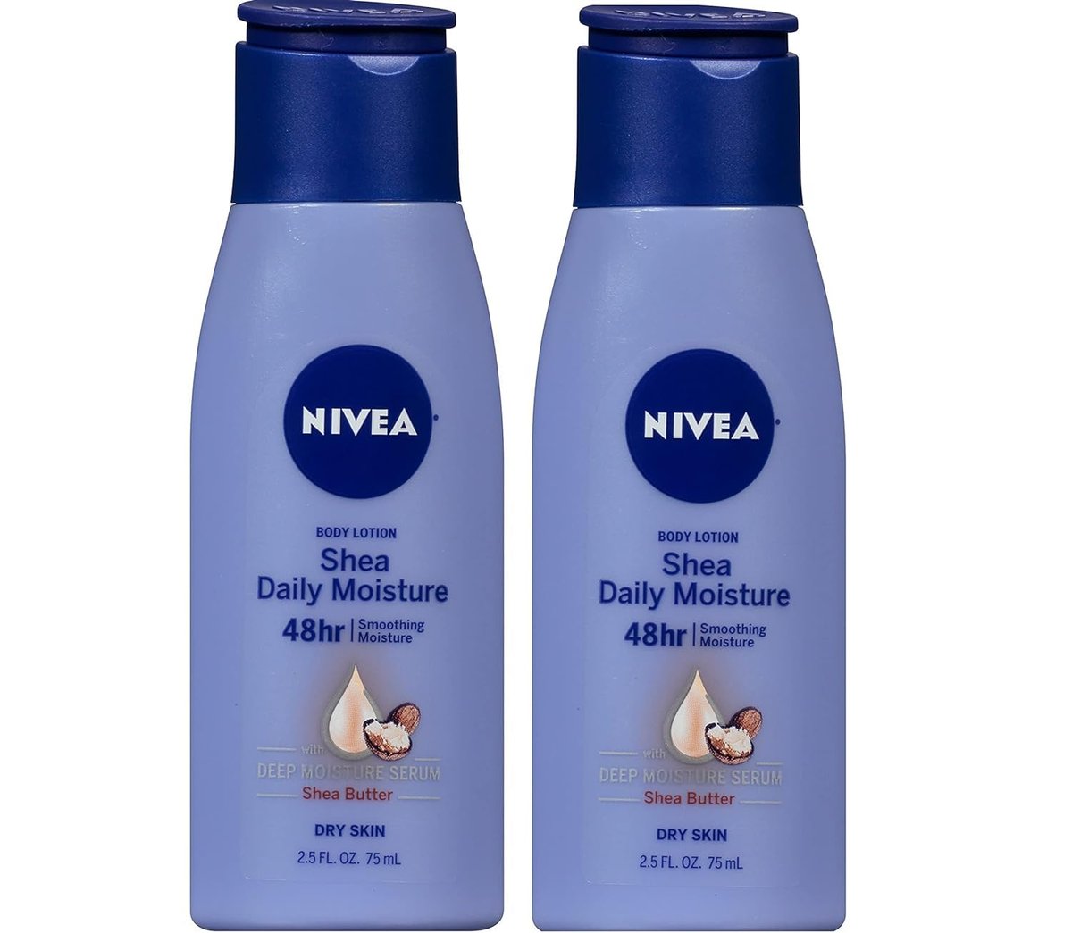 NIVEA Smooth Sensation Bodylotion 2,5 Fl. Oz. (Pack mit 2)
