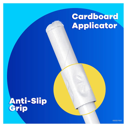 Tampax Tampons Regular Absorbency, Karton-Applikator, LeakGuard Rock, unparfümiert, 40 Stück
