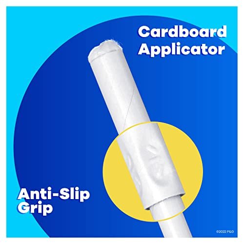 Tampax Tampons Regular Absorbency, Karton-Applikator, LeakGuard Rock, unparfümiert, 40 Stück