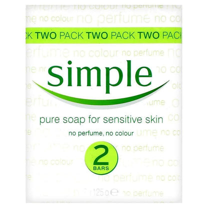 Simple Pure Soap für empfindliche Haut, 2er-Pack, 4,4 Unzen