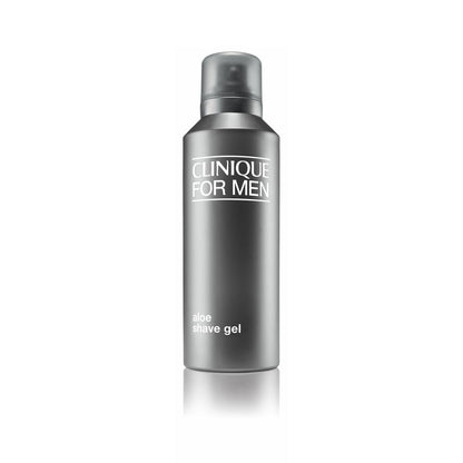 Clinique For Men Aloe Rasiergel | Für alle Hauttypen | Ölfreie Formel | Erweicht den Bart | Sanfte + gründliche Rasiercreme, 124 ml