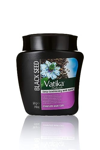 Vatika Naturals Hot Oil Haarmaske – Schwarzkümmel & Multivitamin für trockenes, geschädigtes Haar, nährend & stärkend, Tiefenpflege für weiches, glattes Haar – 500 ml