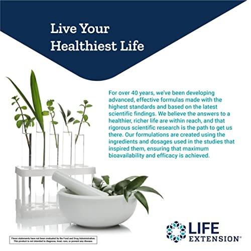 Life Extension TMG – Trimethylglycin für gesunde Homocystein-Werte, Non-GMO, glutenfrei, vegetarisch, 60 Kapseln