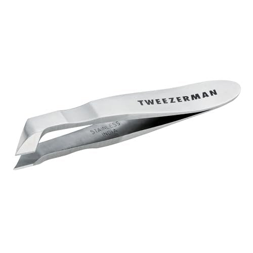 Tweezerman Mini Squeeze Nagelhautzange, Silber – Präzise & Schmerzfrei