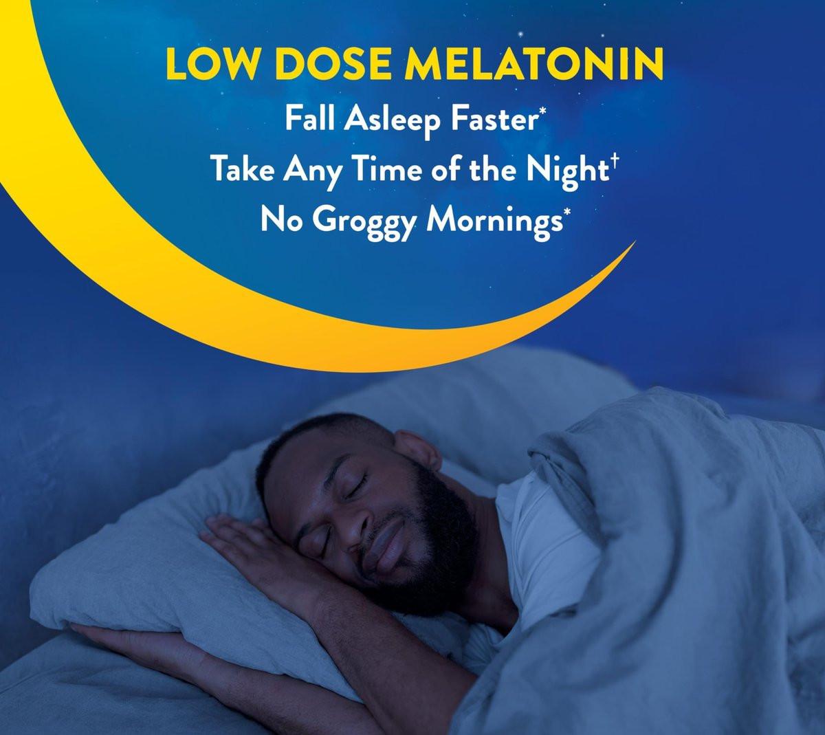 MidNite Back to Sleep 1,5 mg Melatonin Schlafhilfe – 30 Schmelztabletten, Nicht gewohnheitsbildend, Pflanzliches Nahrungsergänzungsmittel für Erwachsene