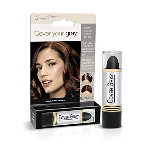 Cover Your Gray Haar-Farb-Touch-Up-Stick – Schwarz (2er-Pack)