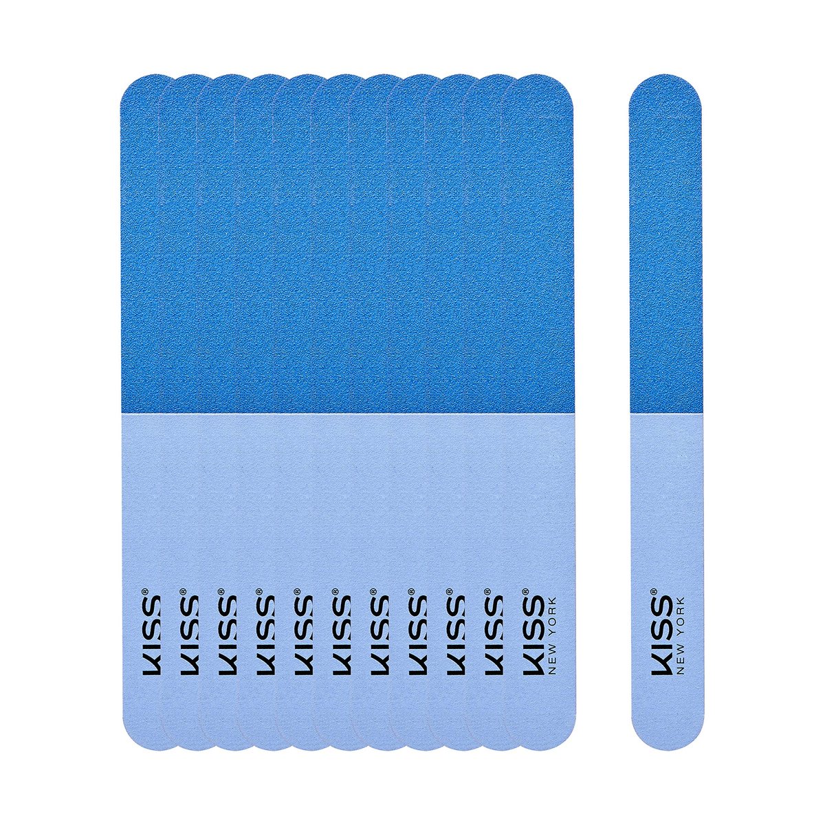 KISS 4-Wege Nagelfeile - 180 Medium / 240 Medium / 400 / 600 Extra Feine Körnung