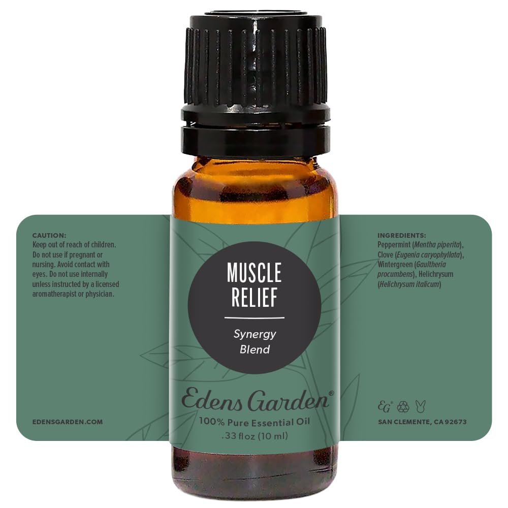 Edens Garden Muskeln & Gelenke Massageöl – 100% reines ätherisches Öl Blend, therapeutisch, 10 ml