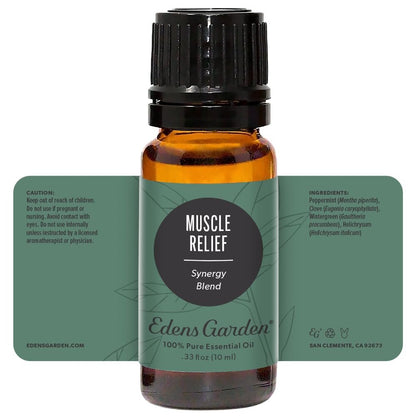 Edens Garden Muskeln & Gelenke Massageöl – 100% reines ätherisches Öl Blend, therapeutisch, 10 ml