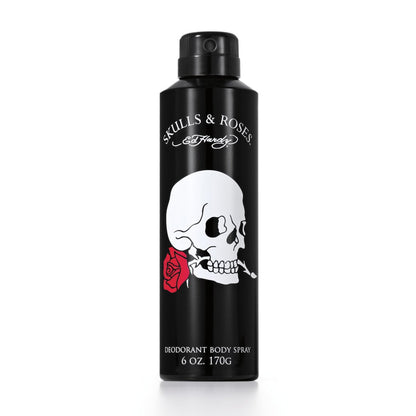 Ed Hardy Skulls & Roses Deo & Duft Körperspray für Herren, 177 ml