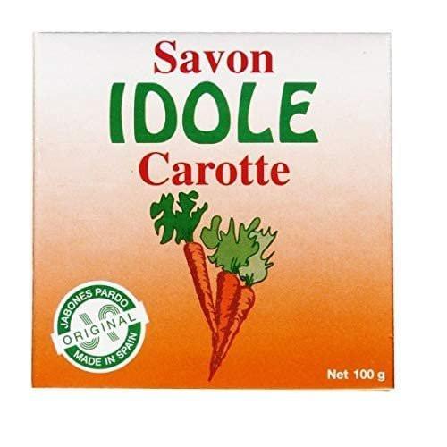 Idole Peeling-Seife mit Karottenextrakt – 2er-Pack, 100 g pro Stück