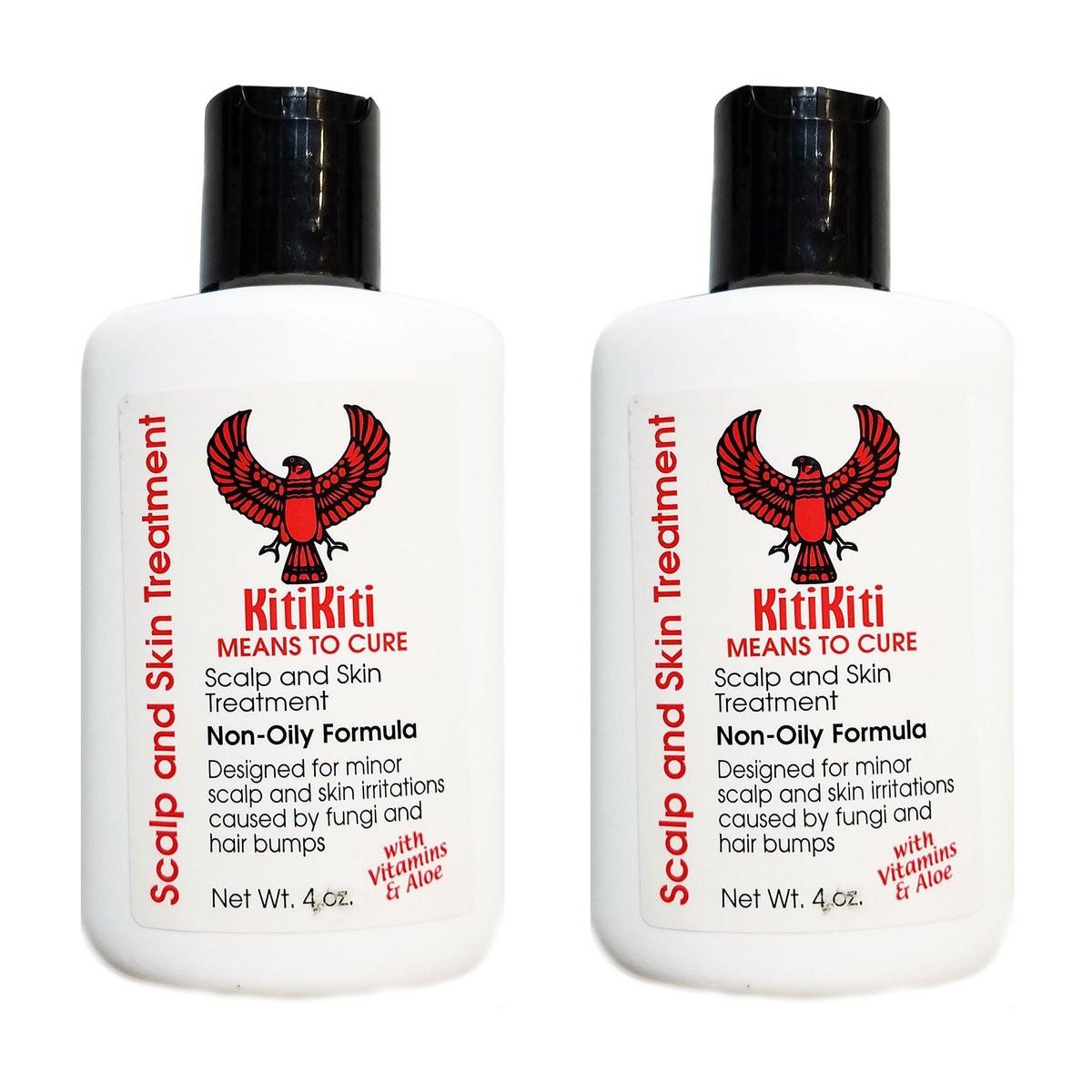 Kitikiti Kopfhaut- & Hautbehandlung - Nicht fettend 4 oz. (2er-Pack)