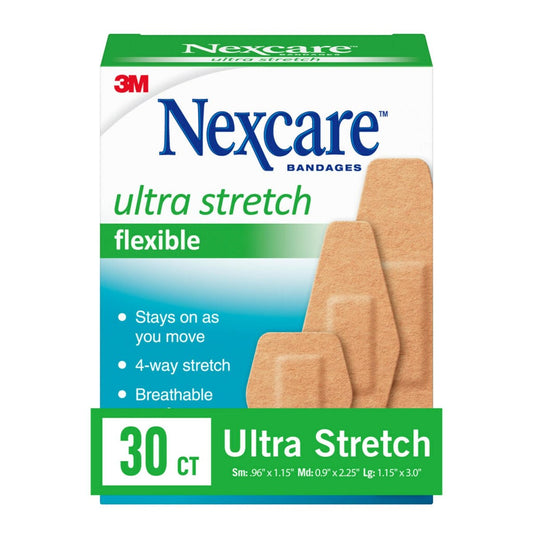 Nexcare Soft 'n Flex Wundverband, verschiedene Größen, 30 Stück
