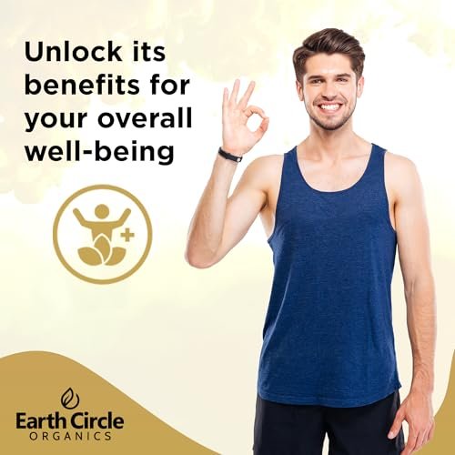 Earth Circle Organics Maca Pulver, Schwarz, 227 g (8 Unzen)