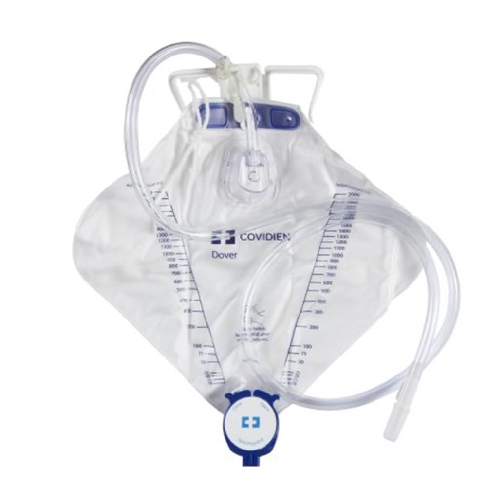 Kendall Curity Dover Anti-Reflux Beutel für Urin Drainage 2000 ml – 1 Stück