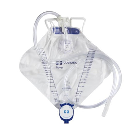 Kendall Curity Dover Anti-Reflux Beutel für Urin Drainage 2000 ml – 1 Stück