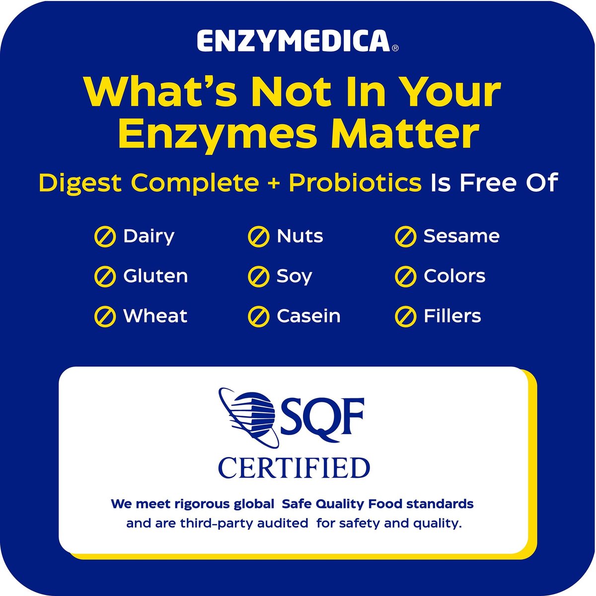 Enzymedica Digest Complete + Probiotika – Verdauungsenzyme für Frauen & Männer, Kapseln für Verdauung, Darmgesundheit, gegen Blähungen & Völlegefühl, Vegetarisch – 30 Kapseln