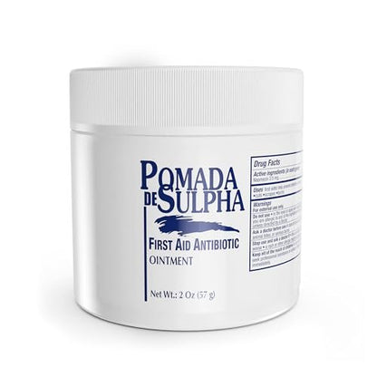 POMADA DE SULPHA First Aid Antibiotische Salbe, 60 g (1 Pack) – Wundheilung und Pflege für Erste-Hilfe-Sets und Verbandsmaterial