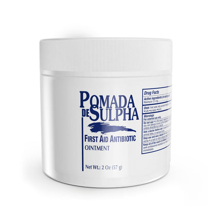 POMADA DE SULPHA First Aid Antibiotische Salbe, 60 g (1 Pack) – Wundheilung und Pflege für Erste-Hilfe-Sets und Verbandsmaterial