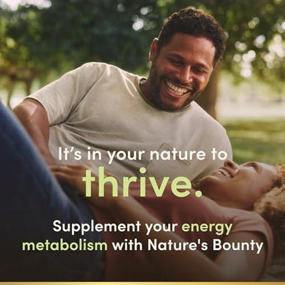 Nature's Bounty Vitamin B-2 100 mg – Riboflavin für den Energiestoffwechsel, 100 Tabletten