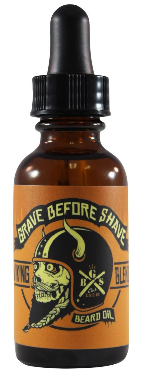 Grave Before Shave™ Viking Blend Bartöl – 30 ml – Pflegendes Bartöl für Männer