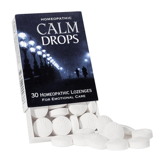 Historical Remedies Calm Drops Homöopathische Lutschtabletten (1 Pack) | Natürliche Unterstützung bei emotionalem Stress, vegan & glutenfrei, Bio-Vanillegeschmack zur Förderung von Entspannung und innerer Ruhe