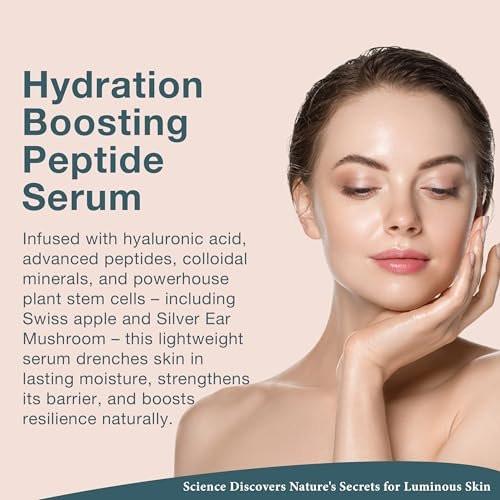 Lira Clinical BIO Hydra Infusion – Feuchtigkeitsspendendes Gesichtsserum mit Hyaluronsäure, Pflanzenstammzellen und Mineralien – Leichtes Gesichtsserum für glatte, erfrischte Haut – Reisegröße tägliche Hautpflege – 30 ml