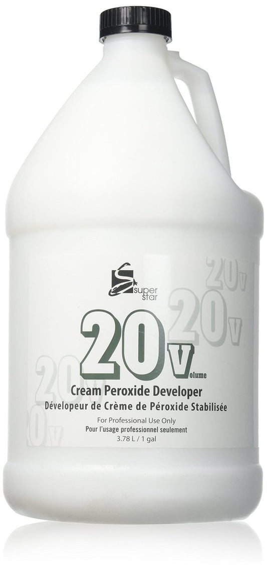 Super Star Stabilized Cream Peroxide Developer 20V – 3,8 L (1 Gallone) für professionelle Haarfärbung
