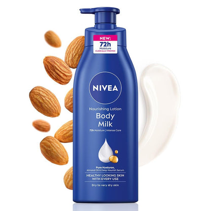 NIVEA Nourishing Body Milk Reichhaltige Pflege für sehr trockene Haut, 400 ml