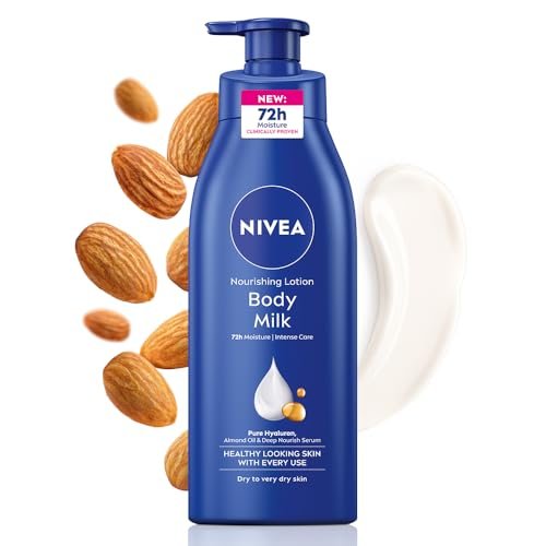NIVEA Nourishing Body Milk Reichhaltige Pflege für sehr trockene Haut, 400 ml