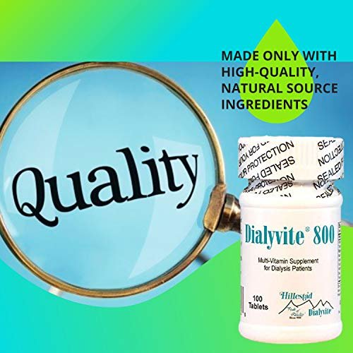 Dialyvite 800 Multivitamin-Präparat für Dialysepatienten – 100 Tabletten