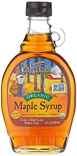 Coombs Family Farms Bio-Ahornsirup Grade B – 8 oz. Dunkler, intensiver Sirup