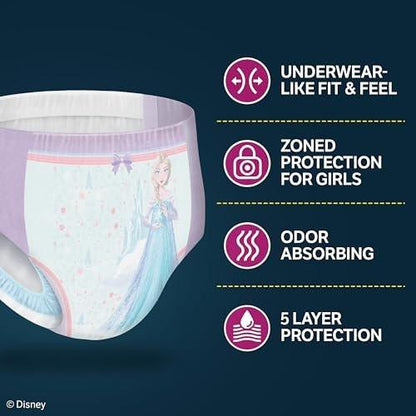 Goodnites Bettnässer-Unterhose für Mädchen, Größe S/M (19-31 kg), 14 Stück