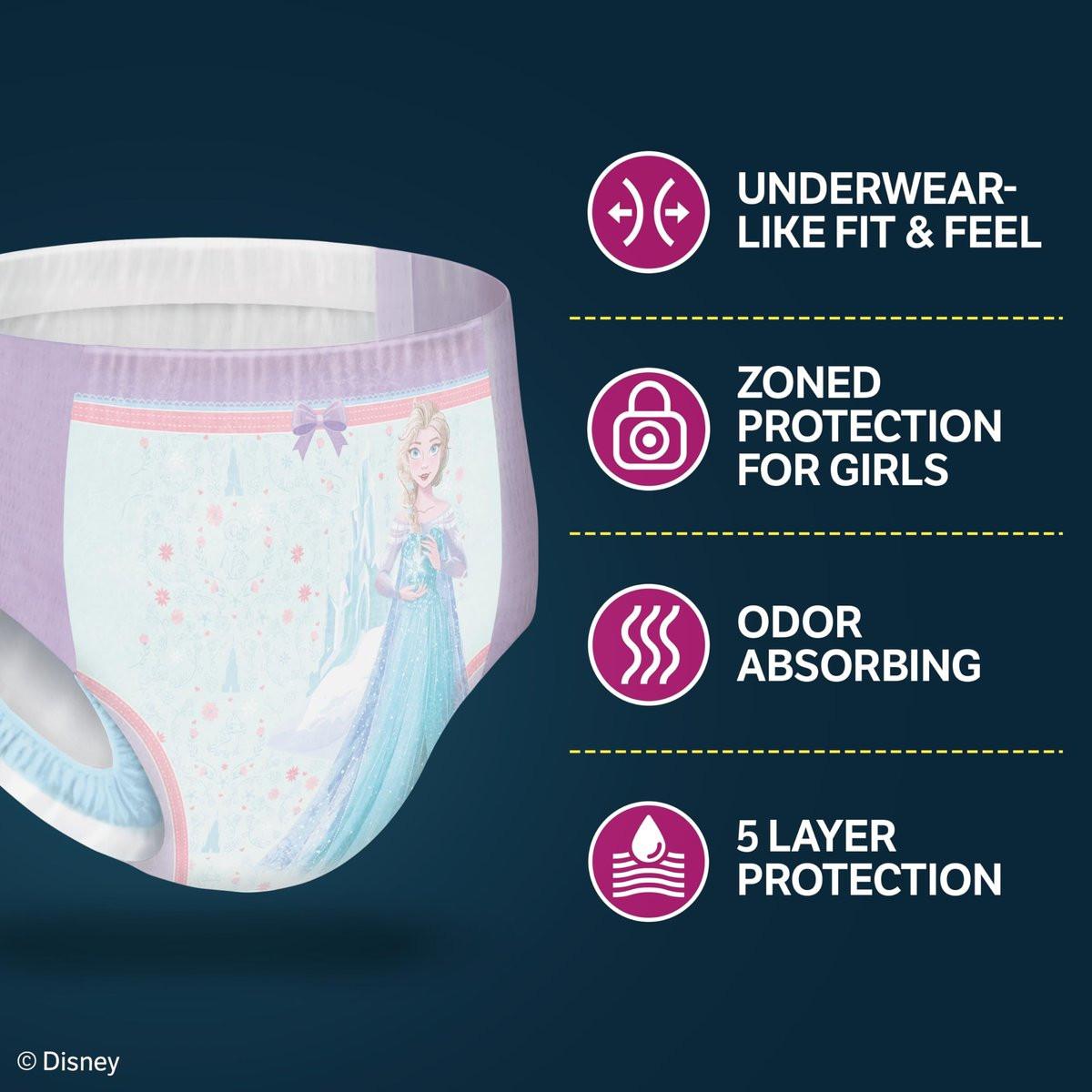 Goodnites Bettnässer-Unterhose für Mädchen, Größe S/M (19-31 kg), 14 Stück