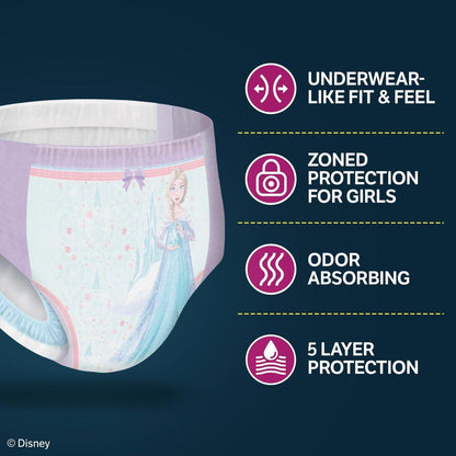 Goodnites Bettnässer-Unterhose für Mädchen, Größe S/M (19-31 kg), 14 Stück