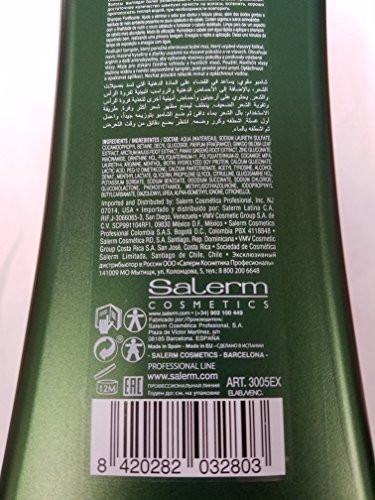 SALERM Biokera Natura Kräftigendes Shampoo mit Ginseng und Ginkgo Biloba – 1000 ml – Pflegt die Kopfhaut und stärkt geschwächtes Haar – Erfrischender Effekt