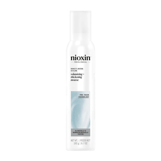 Nioxin Density Defend Styling Mousse | Volumisierender + verdickender Halt | 200 ml