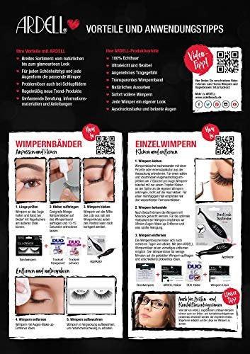 ARDELL Professional Natural Multipack - Demi Wispies Schwarz, 3er-Pack