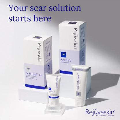 Rejuvaskin Scar Esthetique Narbencreme mit Silikon – Reduziert das Erscheinungsbild von Operationsnarben, Verbrennungen, Dehnungsstreifen, Keloiden & Aknenarben, 10 ml