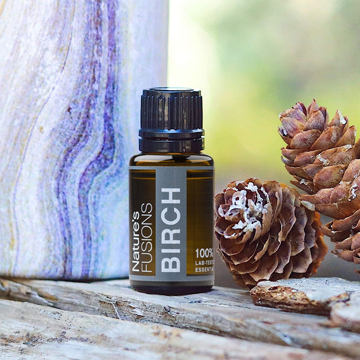 Nature's Fusions Süßes Birkenöl für Schmerzlinderung, Muskelentspannung und Hautpflege – 100% reines, therapeutisches Bio-Öl, 15 ml