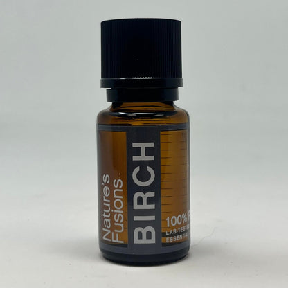Nature's Fusions Süßes Birkenöl für Schmerzlinderung, Muskelentspannung und Hautpflege – 100% reines, therapeutisches Bio-Öl, 15 ml