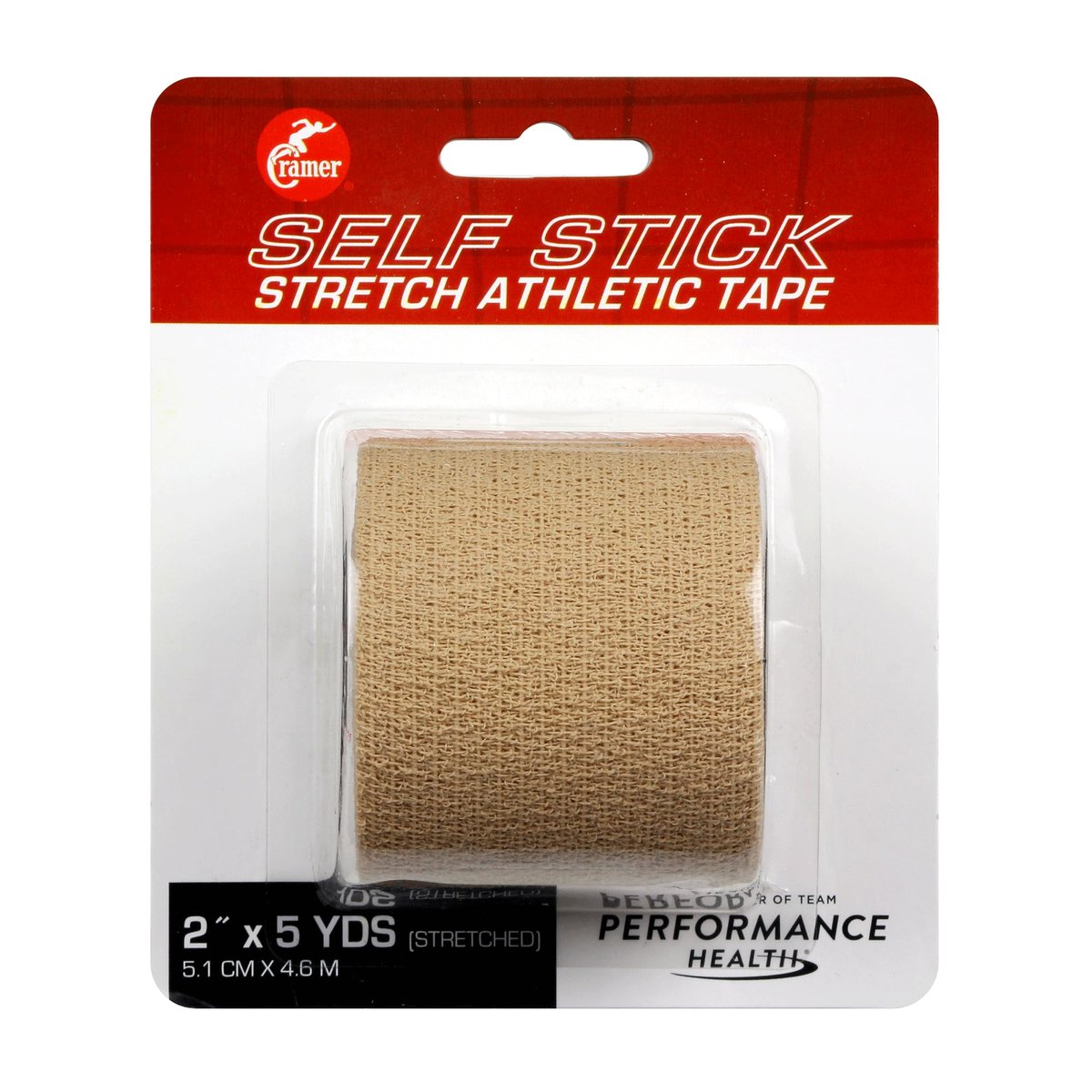 Cramer Eco-Flex Selbstklebende Stretchbandage, Beige, 4,5 m Rolle