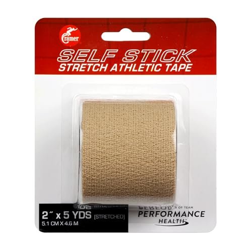 Cramer Eco-Flex Selbstklebende Stretchbandage, Beige, 4,5 m Rolle