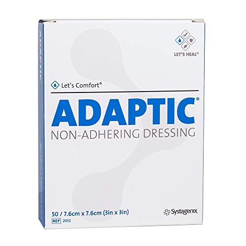 Adaptic Non-Haftender Verband 3" x 3" (Box mit 50 Stück)