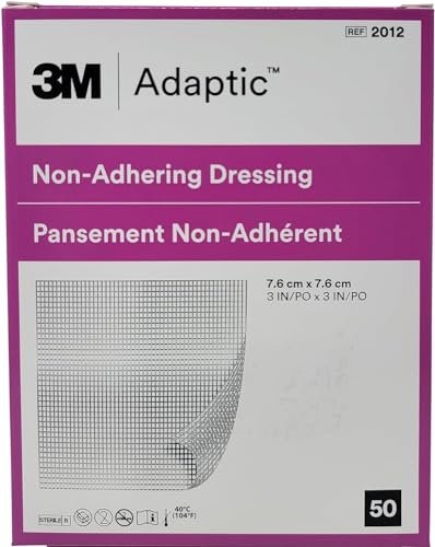 Adaptic Non-Haftender Verband 3" x 3" (Box mit 50 Stück)